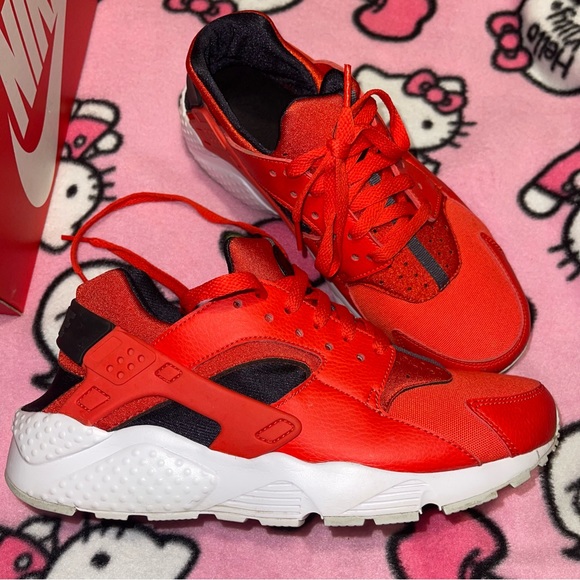 Red Nike huaraches - Picture 1 of 4